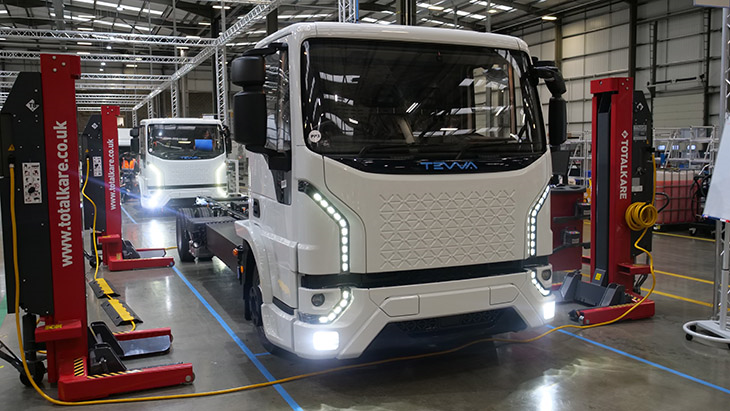 Tevva set receives whole vehicle type approval